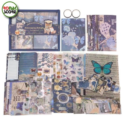 Vintage Butterfly Garden Scrapbook - Ronak Store - ronakstore.in